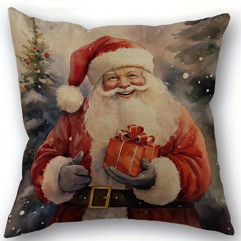 Christmas Carnival Modern Style Pillow Indoor Decoration Pillowcase