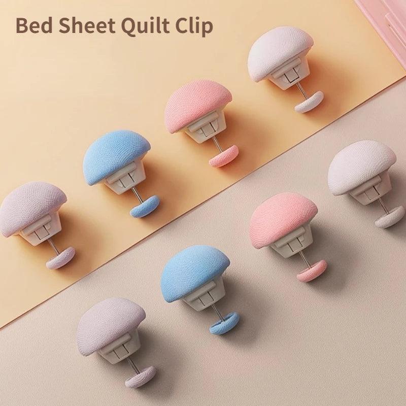 4pcs BedSheet Quilt Clips Duvet Cover Fastener Clips