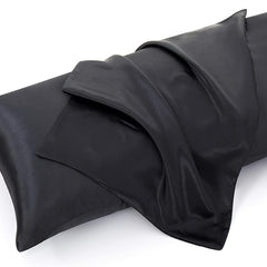 Soft Satin Bedding Set with 1 Flat Sheet, 1 Fitted Sheet, and 2 Pillowcases