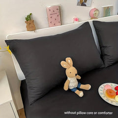 Soft Duvet Cover Set with 2 Pillowcases