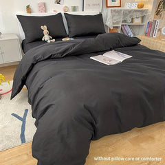 Soft Duvet Cover Set with 2 Pillowcases