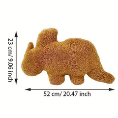 Dinosaur Chicken Block Pillow Plush Fleece Halloween Christmas Decoration