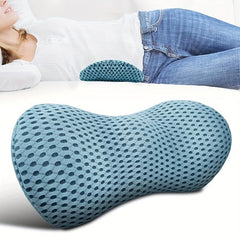 Memory Foam Lumbar Support Pillow for Car Seats and Office Chairs