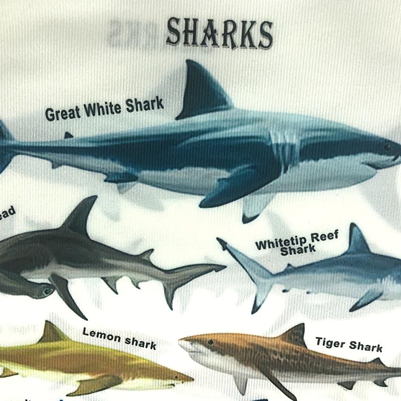 2pcs Throw Pillow Cover Sea Fish Sharks Decorative 18x18in Pillowcase