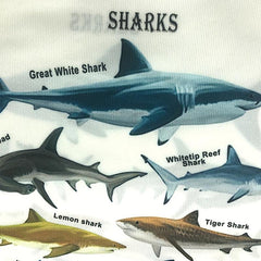 2pcs Throw Pillow Cover Sea Fish Sharks Decorative 18x18in Pillowcase