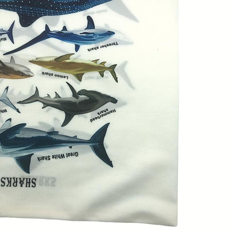 2pcs Throw Pillow Cover Sea Fish Sharks Decorative 18x18in Pillowcase
