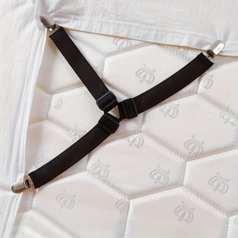 4pcs Sheet Fixing Clip Adjustable Anti-slip Tent Holder