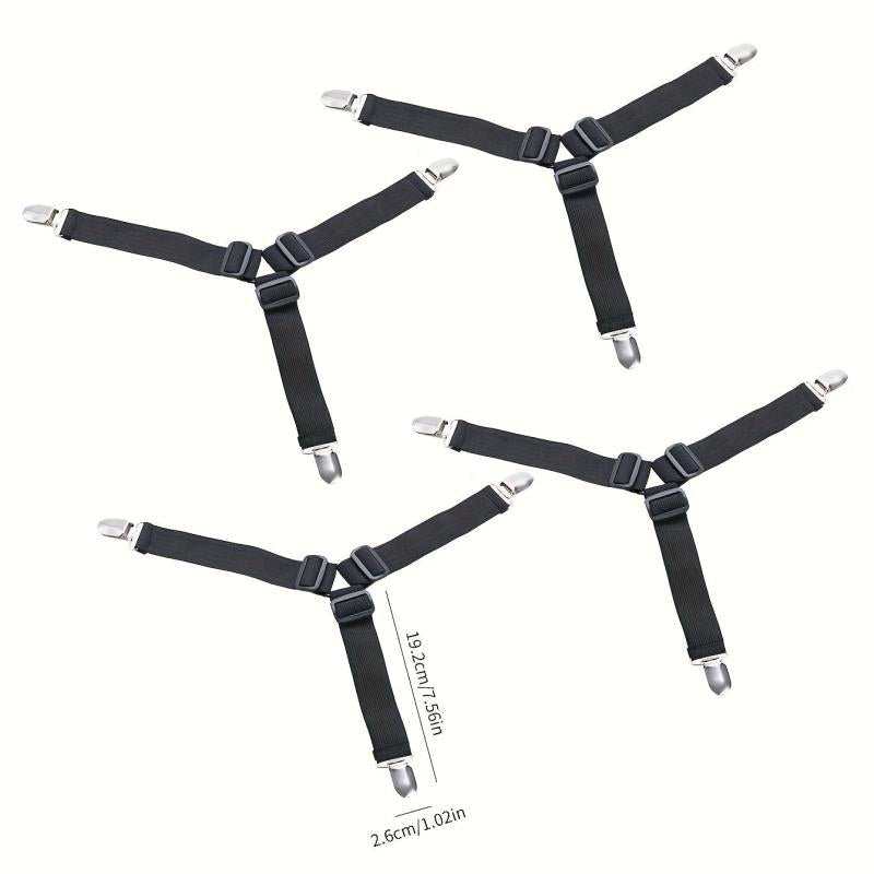 4pcs Sheet Fixing Clip Adjustable Anti-slip Tent Holder