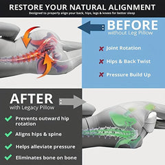 Sciatica Nerve Pillow for Back Hip Leg Support