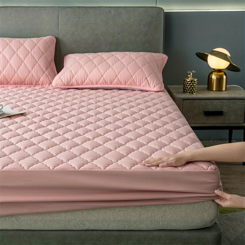 Waterproof Quilted Mattress Cover Deep Pocket Protector