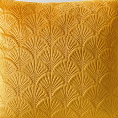 Scallop Velvet Cushion Cover Throw Pillow - Home Decor 45