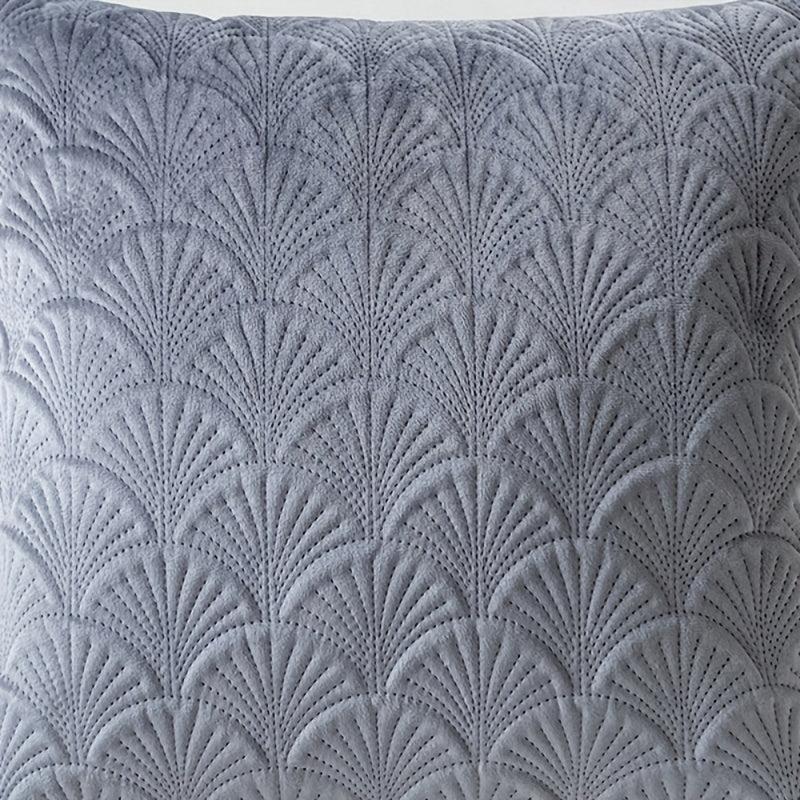 Scallop Velvet Cushion Cover Throw Pillow - Home Decor 45