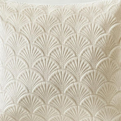Scallop Velvet Cushion Cover Throw Pillow - Home Decor 45