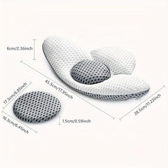 Adjustable Lumbar Support Pillow for Sleeping Soft Comfortable Breathable Waist