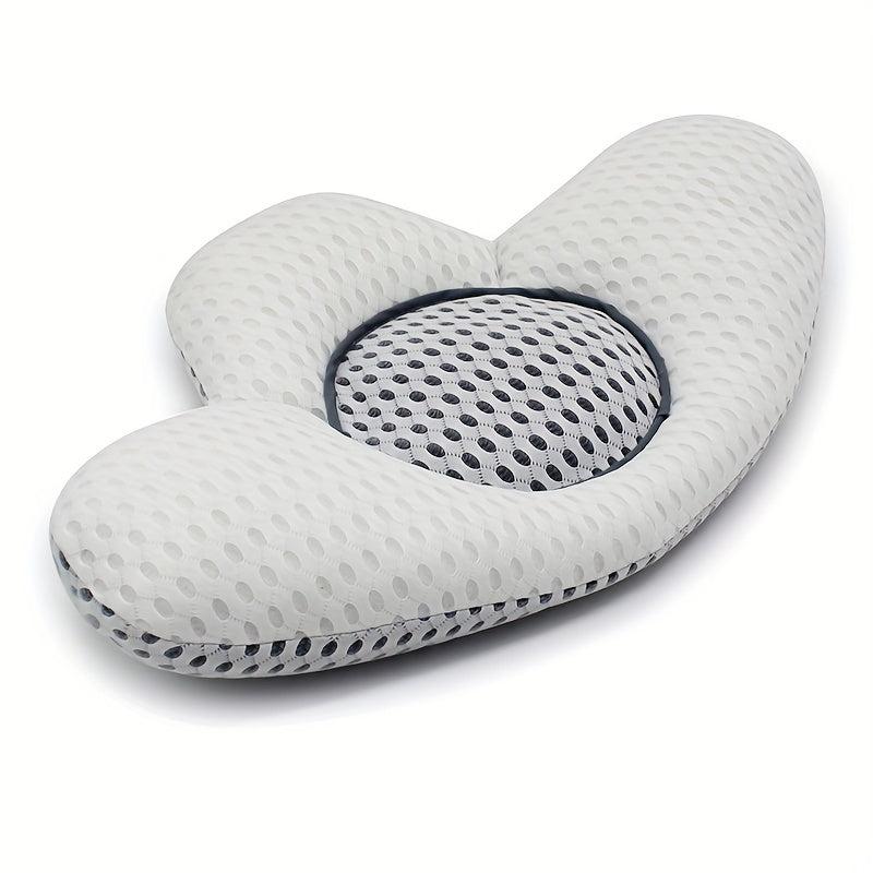 Adjustable Lumbar Support Pillow for Sleeping Soft Comfortable Breathable Waist