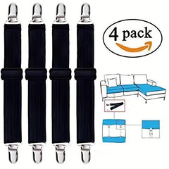 4pcs Elastic Bed Sheet Grippers Non-slip Mattress Cover Holders