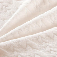 Supportive Bed Pillow with Wheat Ear Grid for Neck and Shoulder Support