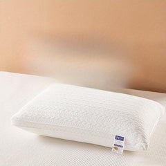 Supportive Bed Pillow with Wheat Ear Grid for Neck and Shoulder Support