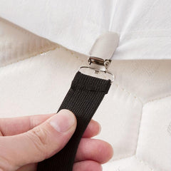 Adjustable Elastic Bed Sheet Fixers Set