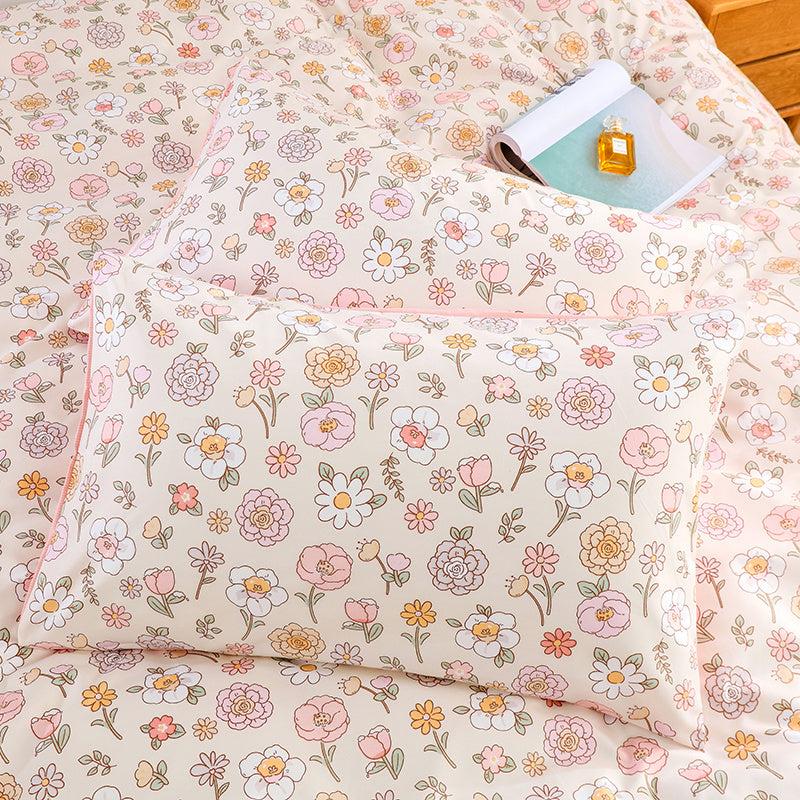 Stylish Floral Duvet Cover Set with Pillowcases for a Cozy Bedroom