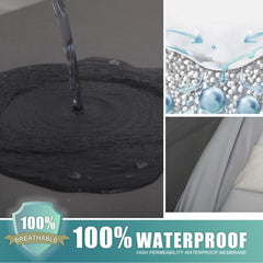 Waterproof Mattress Protector Encasement for College Dorm - Home Essentials