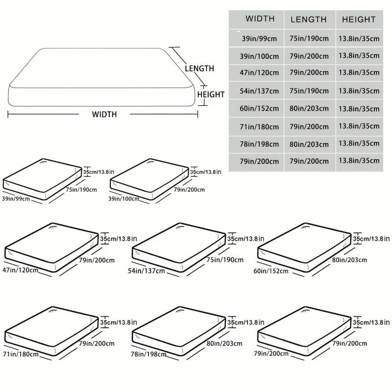 Waterproof Mattress Protector Encasement for College Dorm - Home Essentials