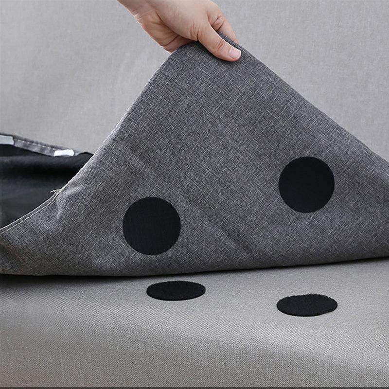 10pcs Anti Slip Adhesive Fastener Dots Stickers for Sofa Bed Carpet