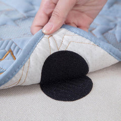 10pcs Anti Slip Adhesive Fastener Dots Stickers for Sofa Bed Carpet