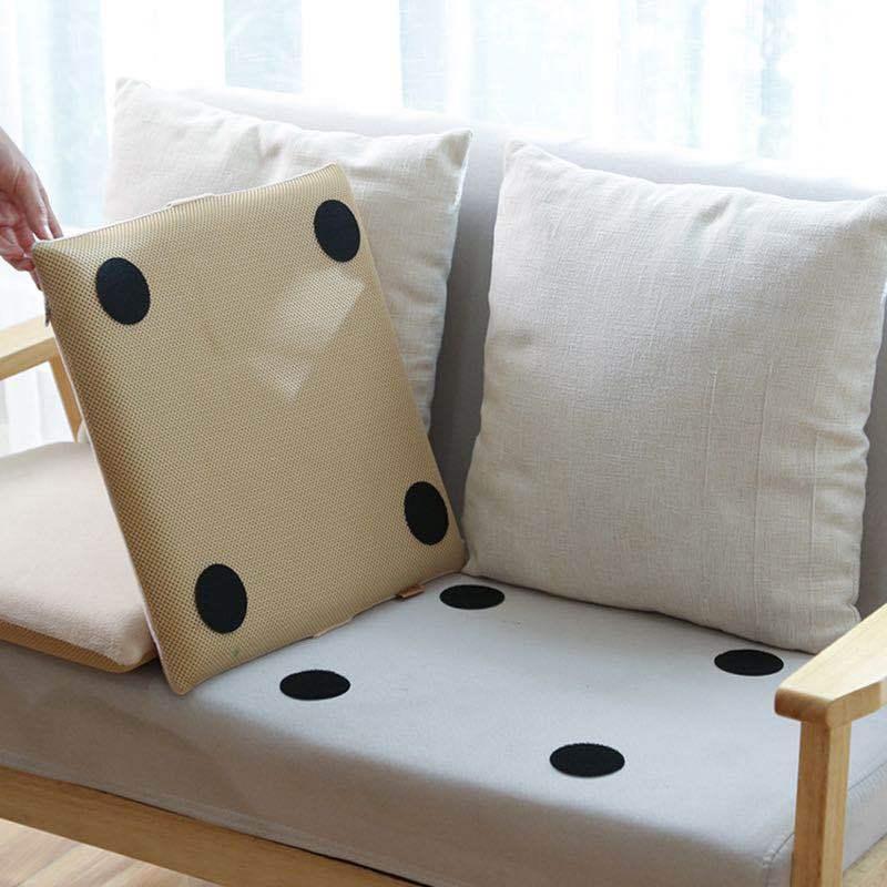 10pcs Anti Slip Adhesive Fastener Dots Stickers for Sofa Bed Carpet