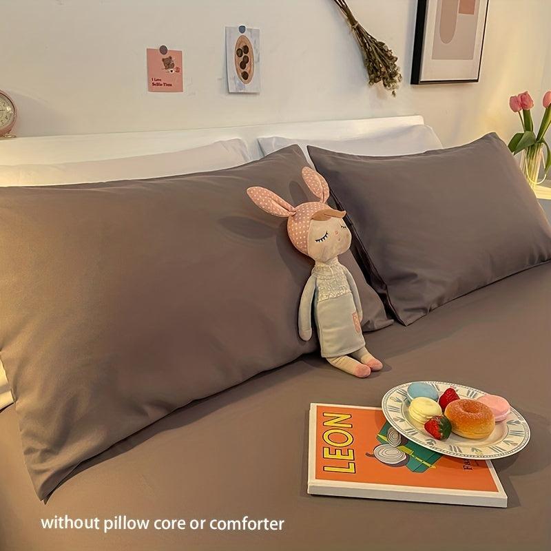 3 Piece Soft & Skin Friendly Duvet Cover Set for Bedroom & Guest Room