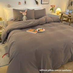 3 Piece Soft & Skin Friendly Duvet Cover Set for Bedroom & Guest Room
