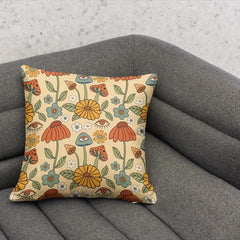European Style Cushion Cover 18''x18'' Single Sided Printed Throw Pillowcase