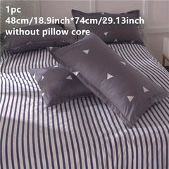 Geometric Print Pillowcase Home Decor