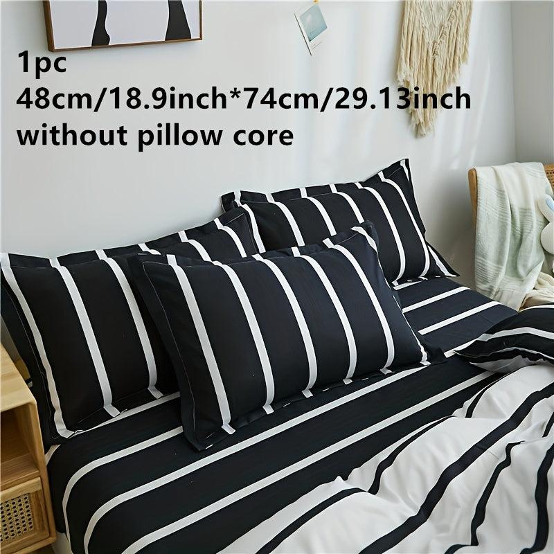 Geometric Print Pillowcase Home Decor