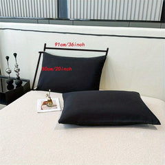 2 Pack Solid Pillow Covers for Home Decor & Sofa Couch