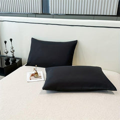2 Pack Solid Pillow Covers for Home Decor & Sofa Couch
