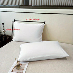 2 Pack Solid Pillow Covers for Home Decor & Sofa Couch