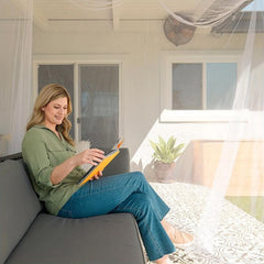 Single Opening Mosquito Net for Outdoor Use