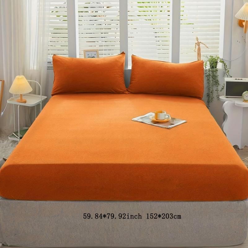 Soft Fitted Sheet for Bedroom with Deep Pocket