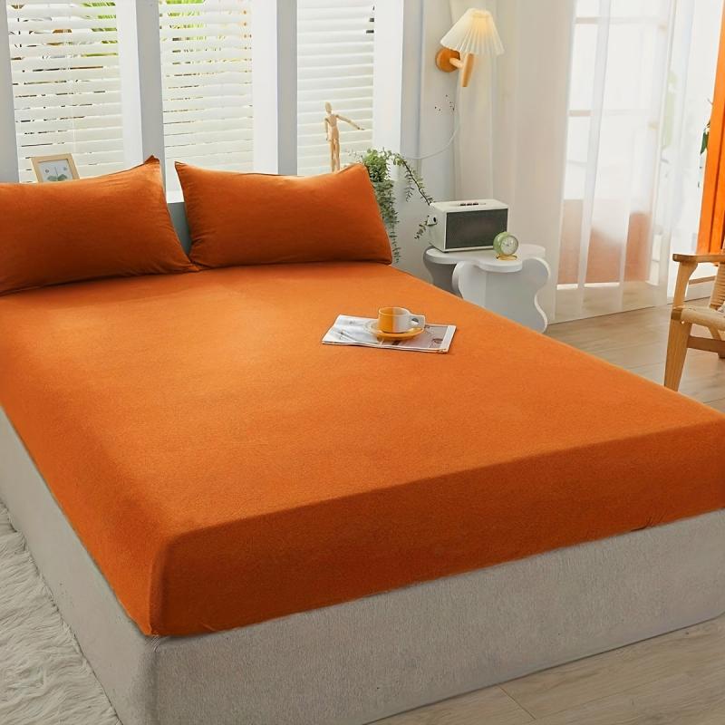 Soft Fitted Sheet for Bedroom with Deep Pocket