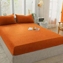 Soft Fitted Sheet for Bedroom with Deep Pocket