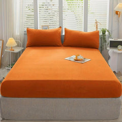 Soft Fitted Sheet for Bedroom with Deep Pocket