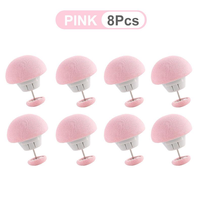 8pcs Bed Sheet Quilt Clip Non Slip Mushroom Fix Holder Duvet Cover Blanket
