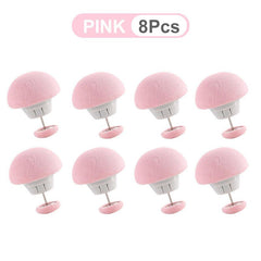 8pcs Bed Sheet Quilt Clip Non Slip Mushroom Fix Holder Duvet Cover Blanket