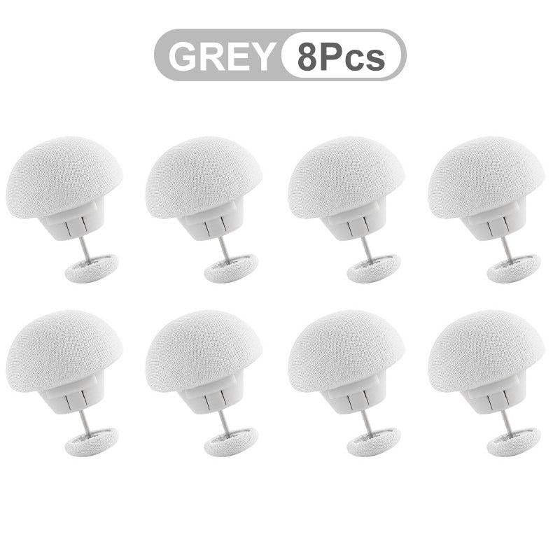 8pcs Bed Sheet Quilt Clip Non Slip Mushroom Fix Holder Duvet Cover Blanket