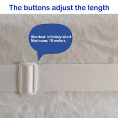 Bed Strap Mattress Joiner 33ft Long With Adjustable Buckle