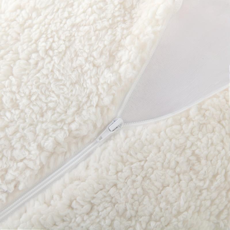 Soft Washable Reading Pillow Cover for Adults with Arms, No Pillow Core