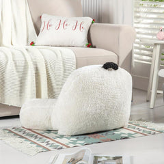 Soft Washable Reading Pillow Cover for Adults with Arms, No Pillow Core