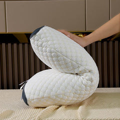 Knitted Cotton Sleep Pillow Core Antibacterial Bedding Pillow