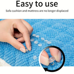 Sofa Cushion Fixers Twist Nail Invisible Safety Fixing Nail Anti-slip Buckles